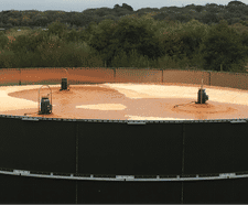 Aquaturbo aerators for Cornish creamery WWT tank