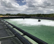 AER-AS floating aerators and mixers for food processing