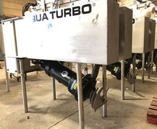 AER-SL 2200-24 floating aerators for Mogden Sewage Works