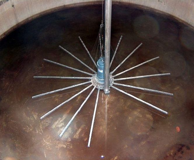 Aquaturbo submersible aerators for Yorkshire Water
