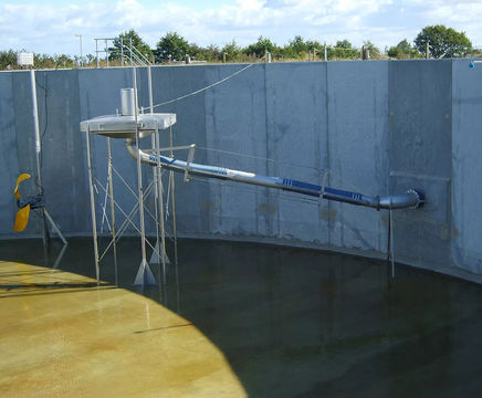 Aquaturbo® AQUADECANT AD - floating decanter for discharging clean water
