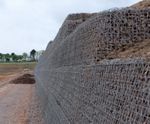Award-winning reinforced soil bund for business park
