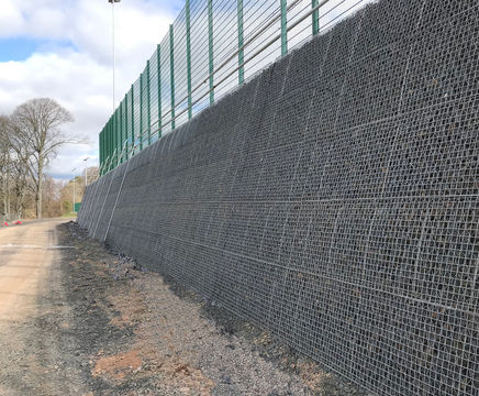 Mineral Terramesh® soil reinforcement system