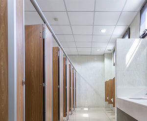 TVS Vinyl Ceiling Tiles - wipeable gypsum tiles for suspended ceilings