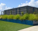 Stratum aluminium planter walling