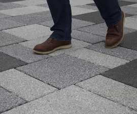 Conservation X Priora - permeable concrete paving