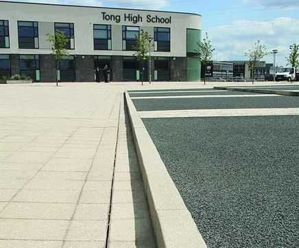 Saxon Paving - textured concrete paving slabs