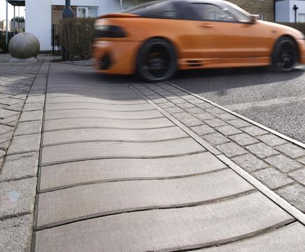 S Ramp Reinforced Concrete Ramp - traffic calming speed hump