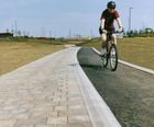 Cycleway Demarcation Block - edging for shared cycle and pedestrian routes