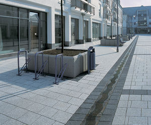 Birco Shallow - linear drainage channel with grating