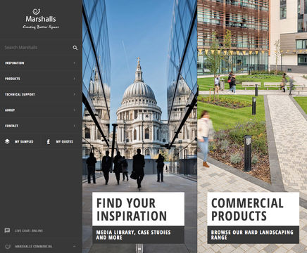 Marshalls launches new website