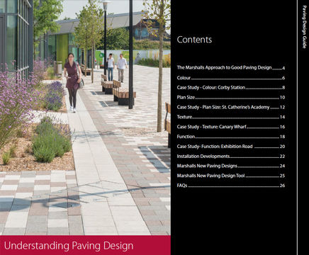 New Paving Design brochure from Marshalls