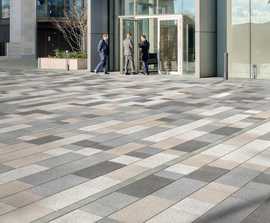 Modal Paving - textured concrete flag paving