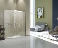 EauZone Plus sliding door with side panel- corner EPSC