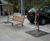 Railings and street furniture for public area renovation 3
