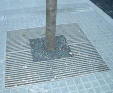 ASF 3000 stainless steel tree grilles