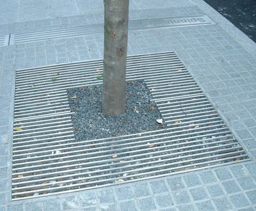 ASF 3000 stainless steel tree grilles
