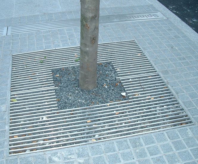 ASF 3000 stainless steel tree grilles