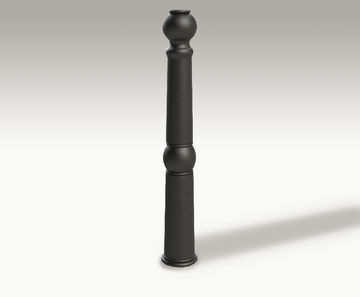 ASF 107 recycled cast iron bollard