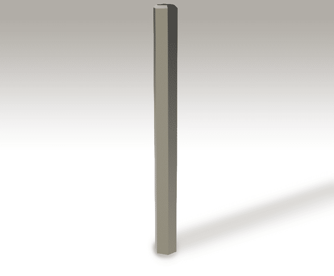 ASF 5007-150 316 stainless steel bollard