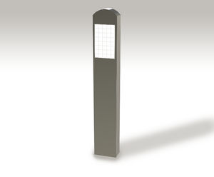 ASF 5003 rectangular stainless steel bollard