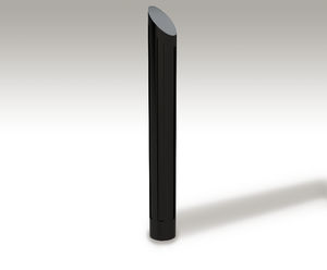 ASF 133 recycled cast iron bollard