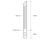 ASF 133 recycled cast iron bollard 1