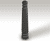 ASF 126 recycled cast iron bollard 0