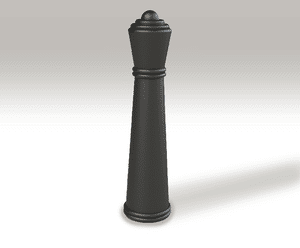 ASF 123 recycled cast iron bollard