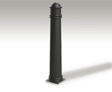 ASF 120 recycled cast iron bollard - on this page
