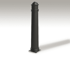 ASF 120 recycled cast iron bollard