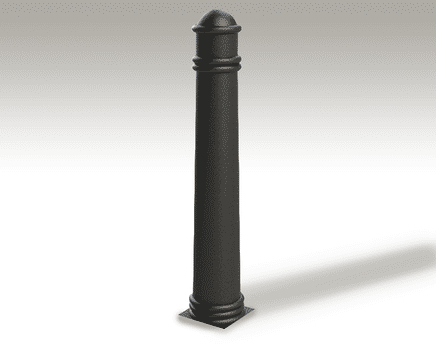 ASF 120 recycled cast iron bollard