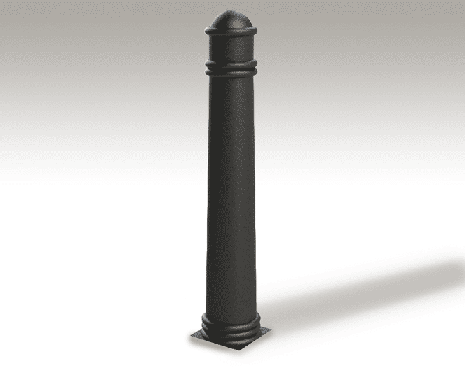 ASF 120 recycled cast iron bollard