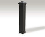 ASF 113 square recycled cast iron bollard - on this page