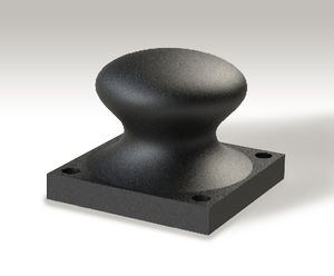 ASF 112 cast iron mooring bollard