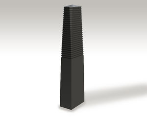 ASF 110 recycled cast iron bollard