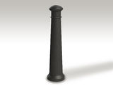 ASF 103 recycled cast iron bollard - on this page