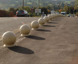 ASF 127 recycled cast iron spherical bollard - on this page