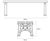 ASF 501s traditional cast iron and timber single bench 1