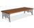 ASF 501 recycled cast iron and timber bench 0