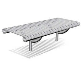 ASF 6002 stainless steel bench