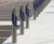 ASF 5009 stainless steel bollard with visibility swirl 3