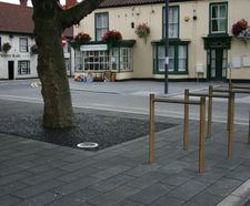 Bronze street furniture - Crowle Market Square