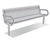 Stainless steel street furniture, Morrisons supermarkets 2