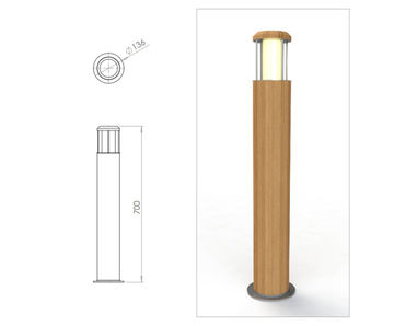 Nimbus Opal illuminated bollard