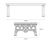 ASF 501 traditional cast iron and timber double bench 2