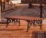 ASF 501 traditional cast iron and timber double bench - on this page