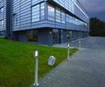 Alpha II aluminium illuminated bollard