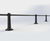 ASF Belgrave recycled cast iron knee rail post 0