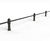 ASF Blenheim recycled cast iron knee rail post 0
